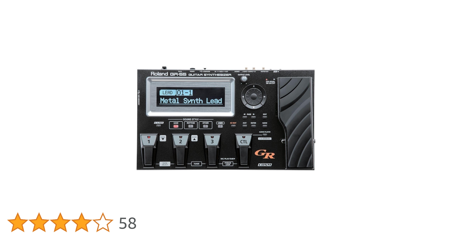 Amazon.co.jp: Roland GR-55GK ギターシンセサイザー GK-3ピックアップ